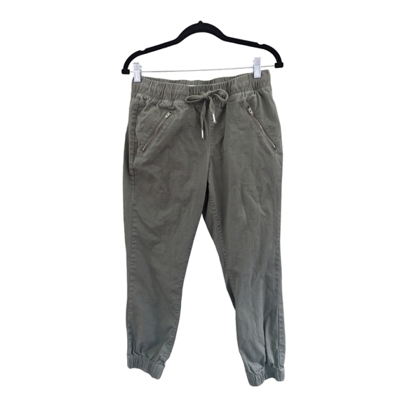 Cotton On Olive green elastic waist joggers Size 6 GUC - Picture 1 of 3